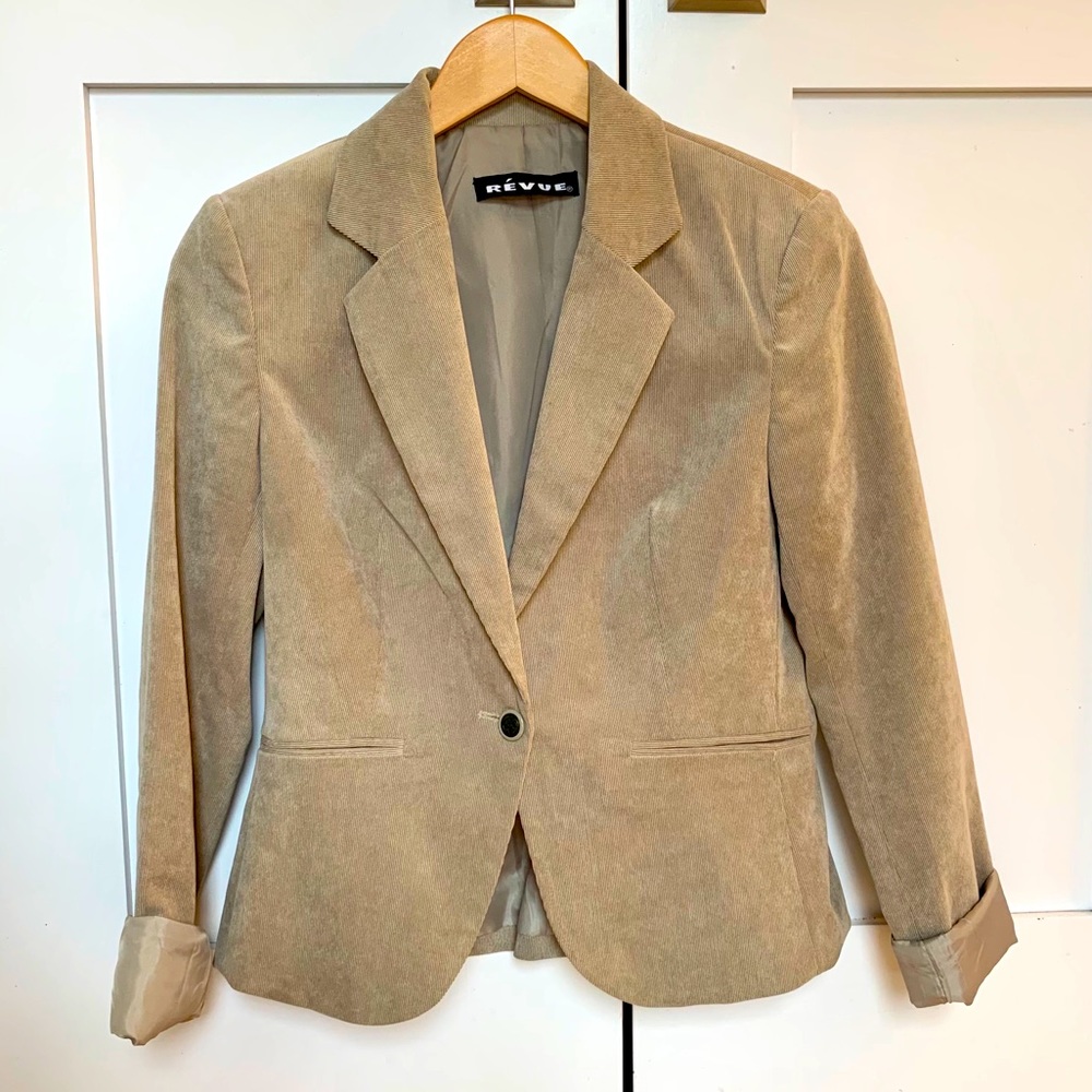 Corduroy Blazer